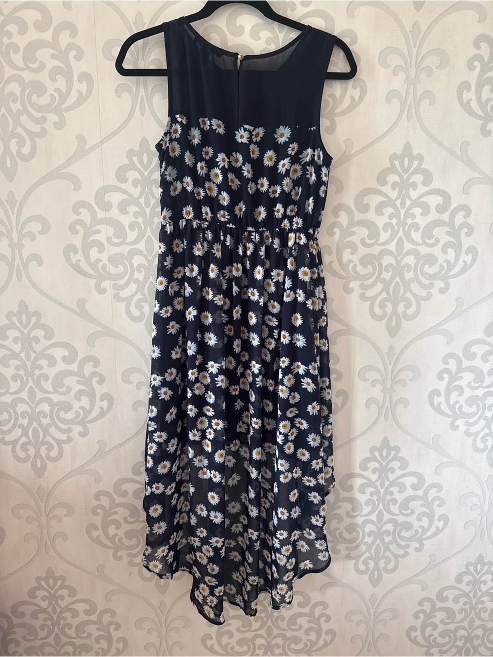 Daisy Print High-Low Dress - Picture 2 of 2